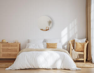 Voorraad spiegels verzilverd - rond 50 cm