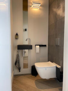 Lange toiletspiegel