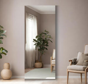 Grote spiegel verzilverd