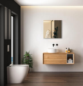 Spiegelglas brons - 700 x 700 mm