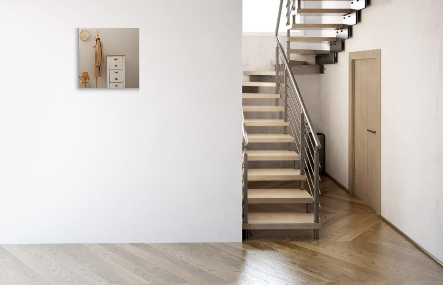 Kleine spiegel op maat verzilverd gekleurd